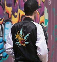 GRAV® Satin Bomber Jacket