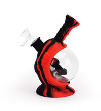 Ritual - 7.5'' Silicone Astro Bubbler - Black & Red