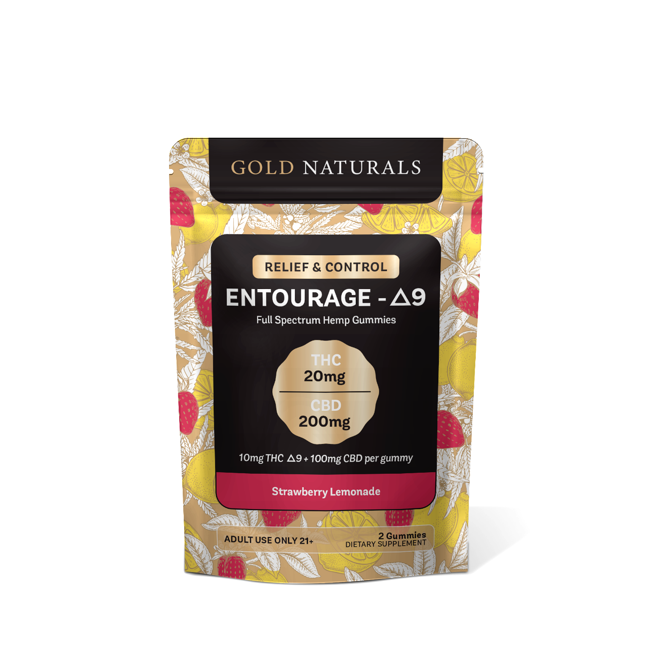 Gold Naturals Entourage Δ9 Gummy