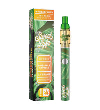 Sweet Lyfe 2.5ml Disposable Vape Pen Infused with Live Resin HHC-P+THC-P - Pineapple Express - Hybrid