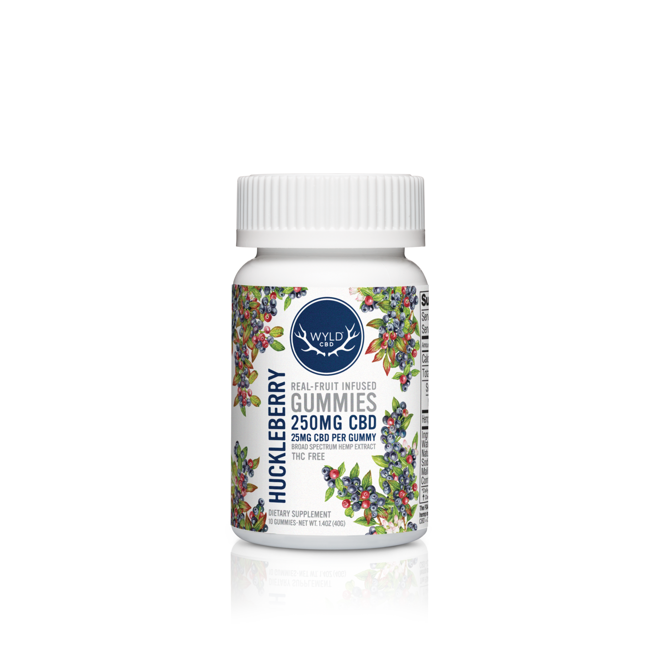 WYLD  CBD Real Fruit Infused CBD Gummies (50MG - 1000MG)