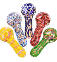 Pulsar Groovy Galore Spoon Pipe -4"/5pcs