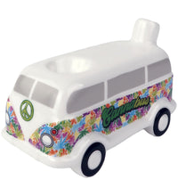 Wacky Bowlz Cannabus Ceramic Pipe - 4.5"