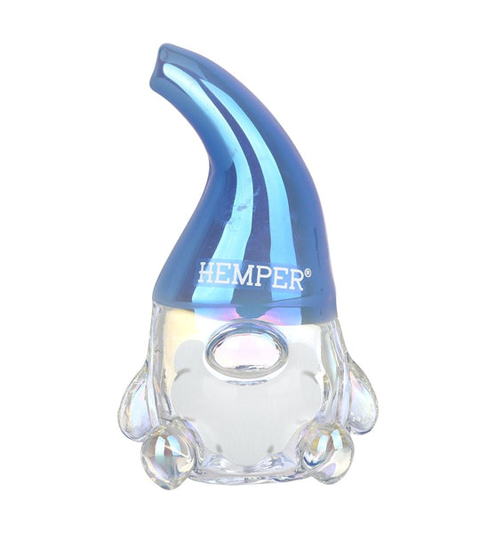 Hemper Gnome Glass Hand Pipe - 3.75"