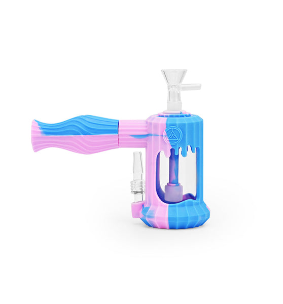 Ritual - 6'' Duality Silicone Dual Use Bubbler - Cotton Candy