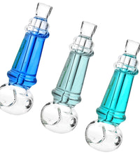 Diamond Glass Glycerin Spoon Pipe - 5" / Colors Vary