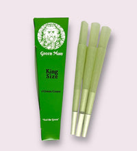 Green Man Green Rice Paper Cones