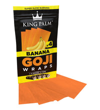 King Palm Goji Wraps & Filter Tips | 4pk | 15pc Display