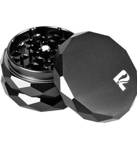 Pulsar Diamond Faceted Aluminum Herb Grinder