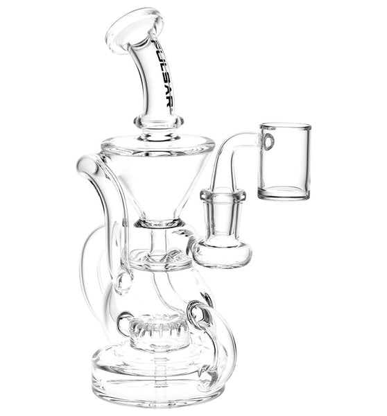 Pulsar Kicked Back Recycler Rig - 7.5" / 14mm F / Clear