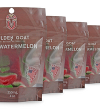 Potent CBD Infused 250MG Gummy Packs Bundles from Golden Goat