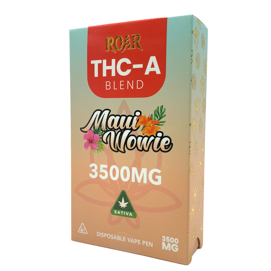Roar THC-A Blend Disposable Vape 3500MG - Maui Wowie (Sativa)