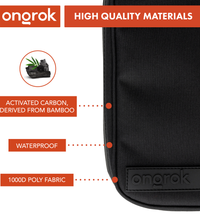 Ongrok Carbon-lined Wallets with Combination Lock V 2.0 | 3" Sizes (Small, Medium, Large)