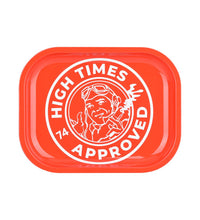 High Times x Pulsar Mini Metal Rolling Tray - High Times Approved / 7"x5.5"