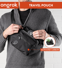 Ongrok Carbon-lined Fanny Pack / Travel Pouch