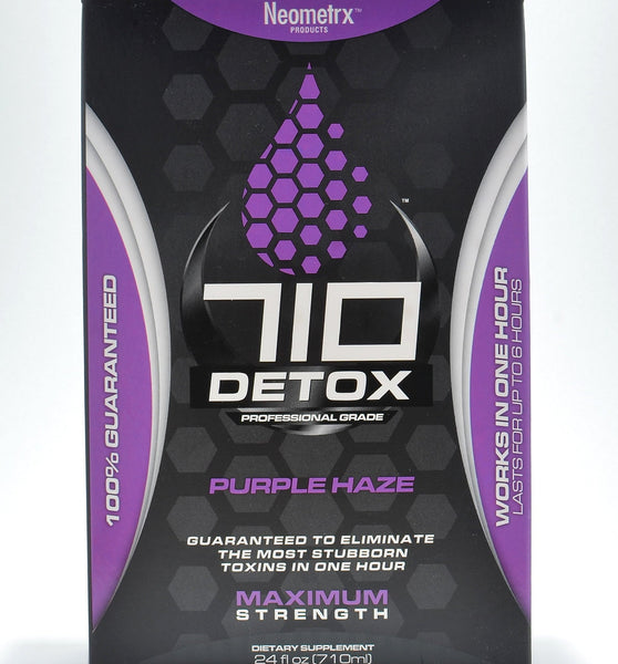 Pure Detox 710 Premium Kit (2 - 12oz + 6 Caps) - Purple Haze