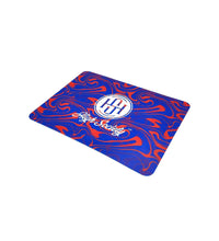 High Society Rectangle Dab Mat - Blurberry