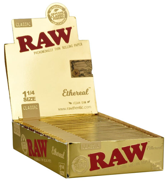 Raw Ethereal Rolling Papers - Classic / 50pc / 1 1/4" 24ct