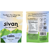 Sivan CBD Blend Gummies | 625mg | 5pc | 10pk