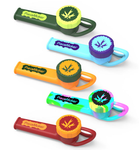 Piecemaker Karma Go Silicone Pipe - 4" / Colors Vary