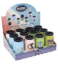 Fujima Cute'n'Punny Ceramic Stash Jar - 3fl oz / 12pcs