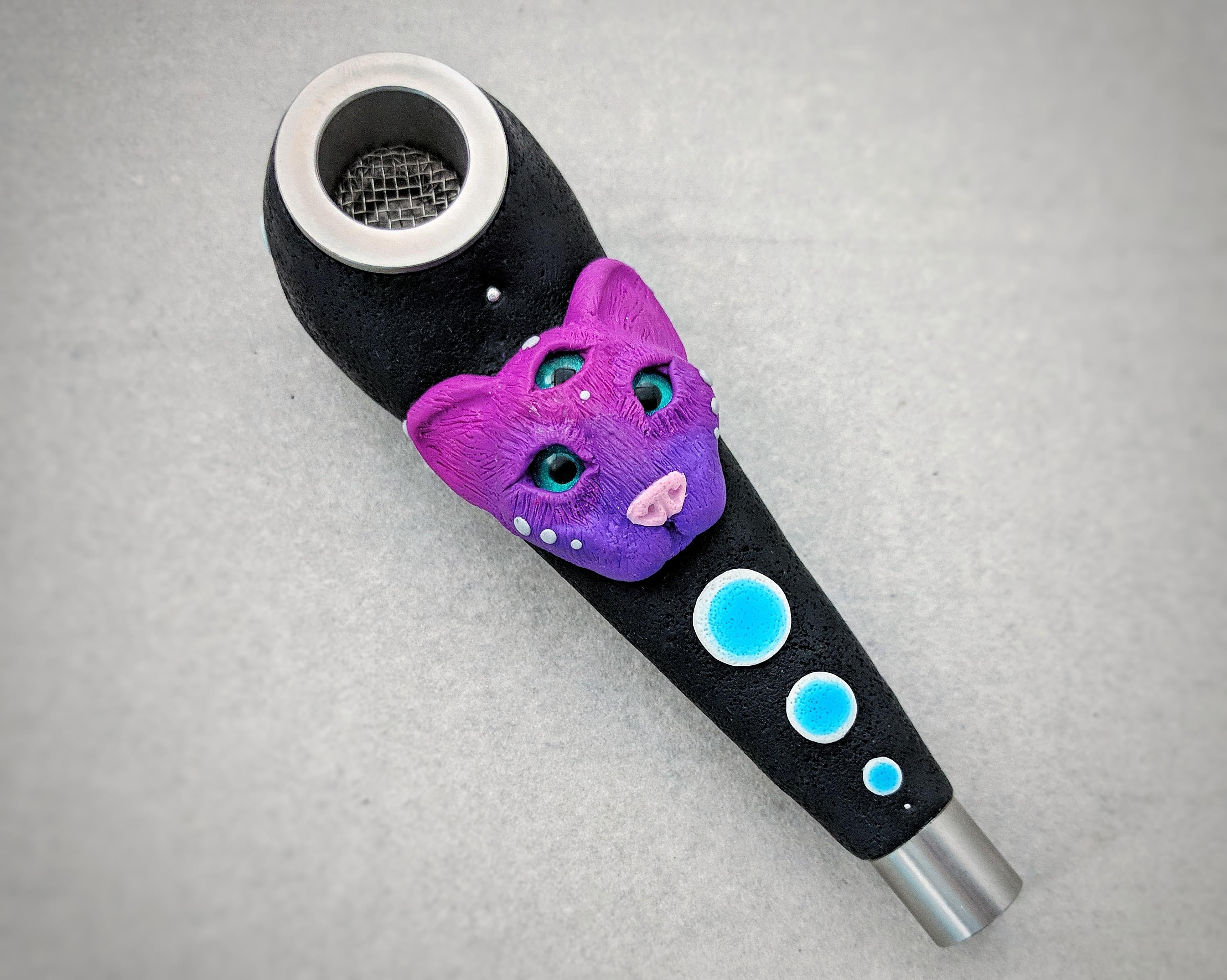 Gadzyl Third Eye Cat Smoking pipe (DHL express shipping included)