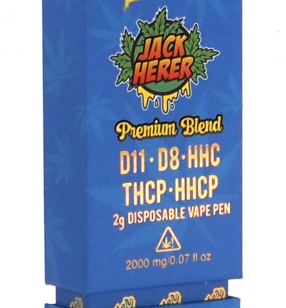 Butter OG Premium Blend D11, D8, HHC, THCP, HHCP 2g Disposable Vape - Jack Herer (Sativa)