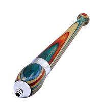 Rainbow Wood Zeppelin One Hitter Pipe