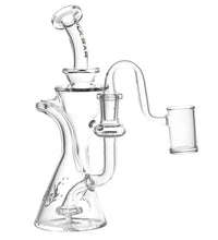 Pulsar Opposed Cones Recycler Dab Rig - 7.5" / 14mm F / Clear