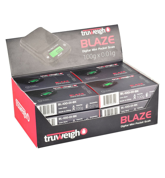 Truweigh BLAZE Digital Mini Scale | 12pc Display