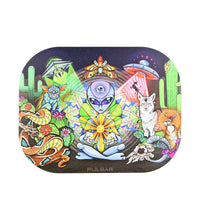 Pulsar Mini Magnetic Rolling Tray Lid - Psychedelic Desert / 7"x5.5"