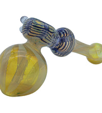 LA Pipes "Raked Hammer" Fumed Hammer Bubbler Pipe (Various Colors)