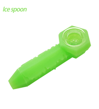 Waxmaid 4.3″ Freezable Silicone Ice Spoon Pipe