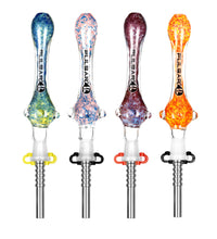 Pulsar Candy Frit Twist Dab Straw - 7.5"/Colors Vary