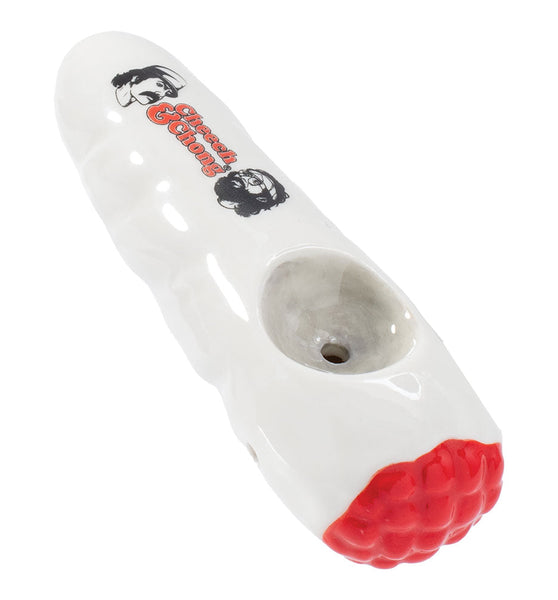 Cheech & Chong Wacky Bowlz Joint Ceramic Pipe - 4"