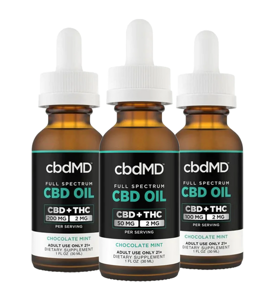 cbdMD CBD Tincture Drops - Chocolate Mint