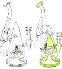 Lookah Glass Pyramid Recycler Water Pipe | 11" | 14mm F