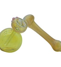 LA Pipes "Silver Sidecar" Fumed Hammer Sidecar Pipe (Various Colors)