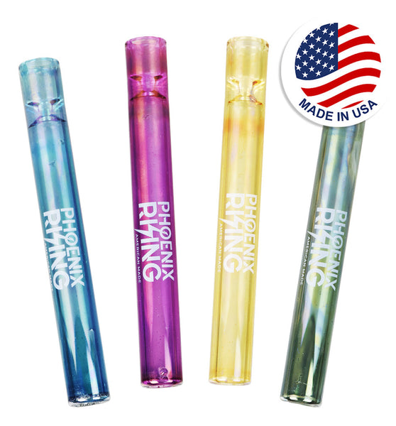 Phoenix Rising Full Metallic One Hitter - 4"/Colors Vary