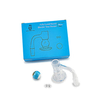 Space King Fully Fused Round Blender Terp Slurper (Light Blue)