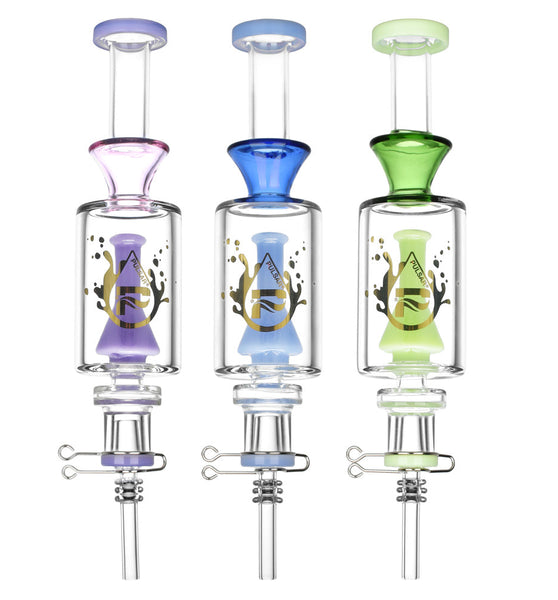 Pulsar Beaker Perc Vapor Vessel 2.0 w/ Quartz Tip | 8.5" | 14mm F