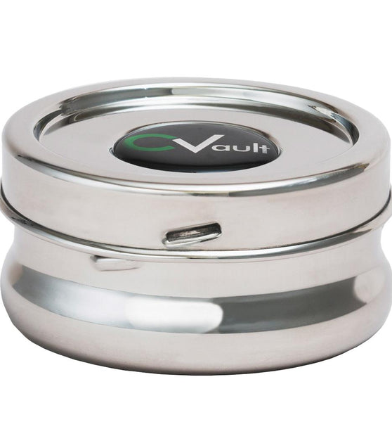 CVault Twist Stainless Steel Storage Container