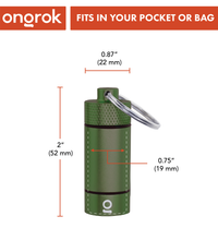 Ongrok Small Storage Keychain