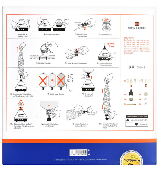 Storz & Bickel Volcano Vaporizer Easy Valve Starter Set