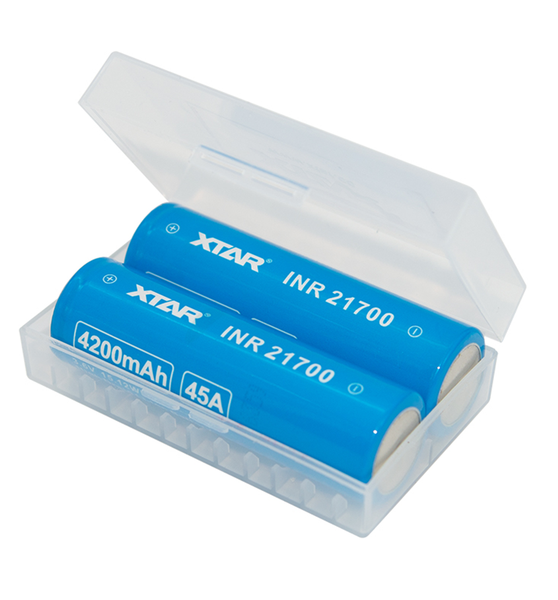 XTAR 2 Bay Battery Cases