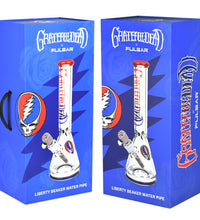 Grateful Dead x Pulsar "Liberty Beaker" Water Pipe - 15.75" / 14mm F