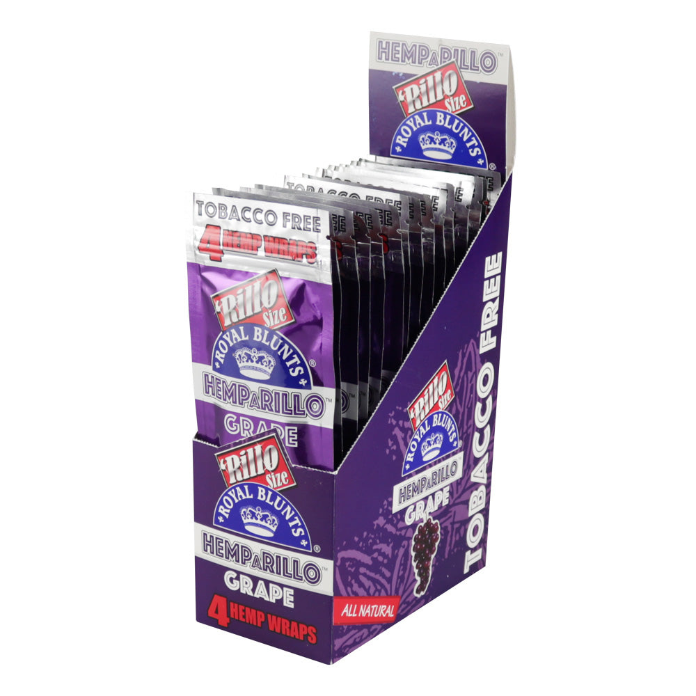 Royal Blunts Hemparillo Hemp Wraps 4pack 15 pcs