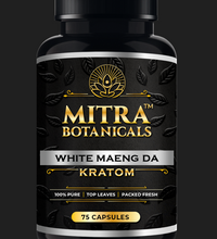 Mitra Botanicals White Maeng Da – Kratom (75 Capsules)