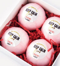 Keep Calm Bath Bomb 4 Pack