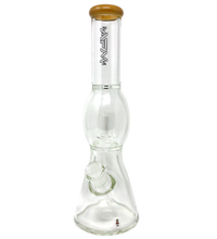 12" AFM Glass UFO Color Lip Glass Beaker Bong